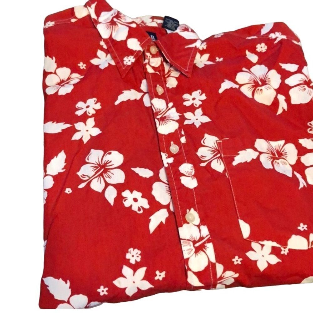 Gap size large Hawaiian shirt like new